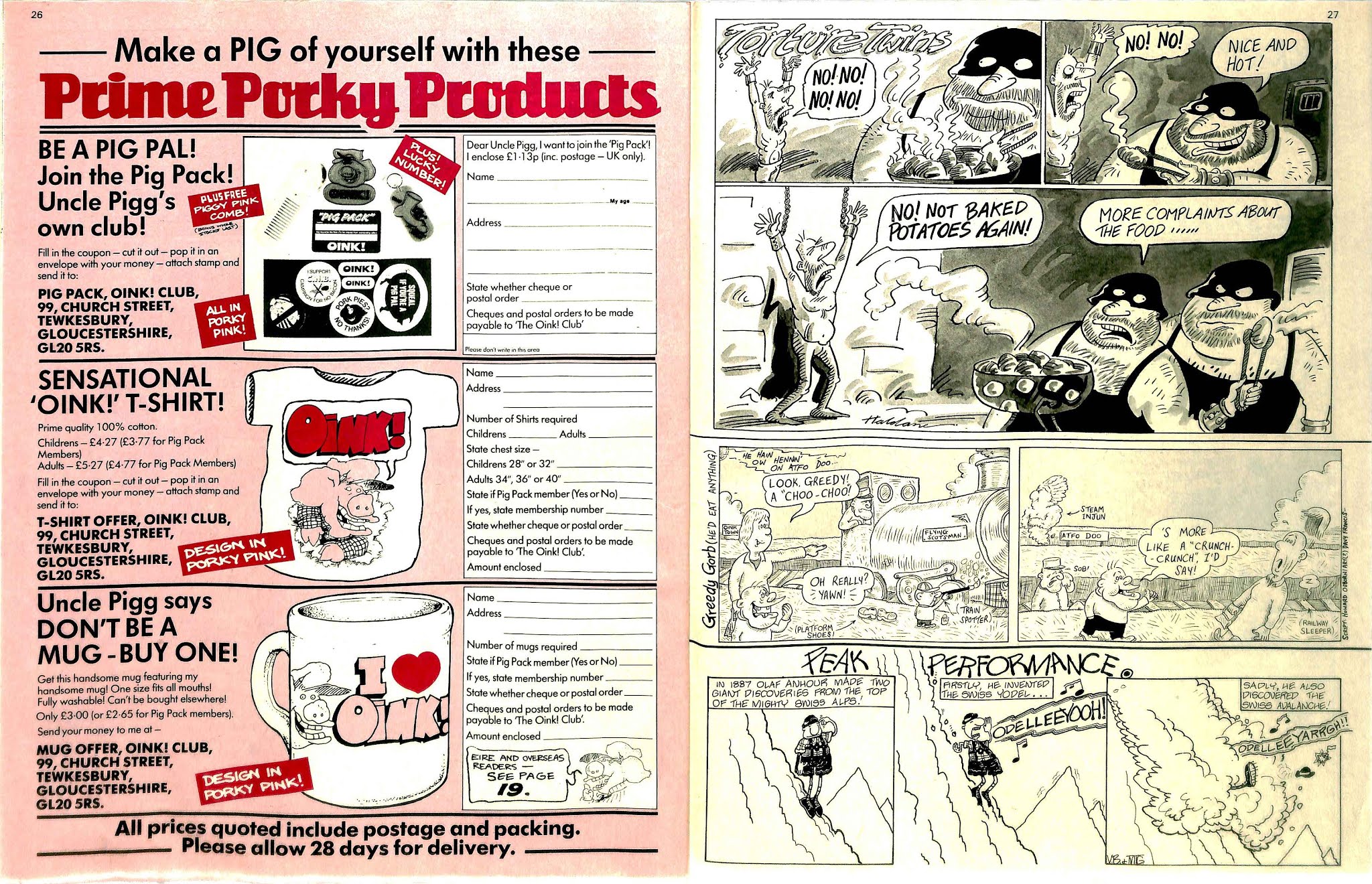 Read online Oink! comic -  Issue #35 - 14
