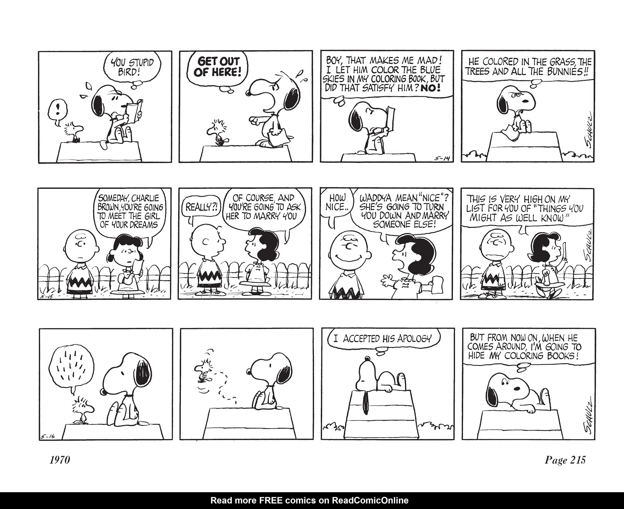 Read online The Complete Peanuts comic -  Issue # TPB 10 - 228