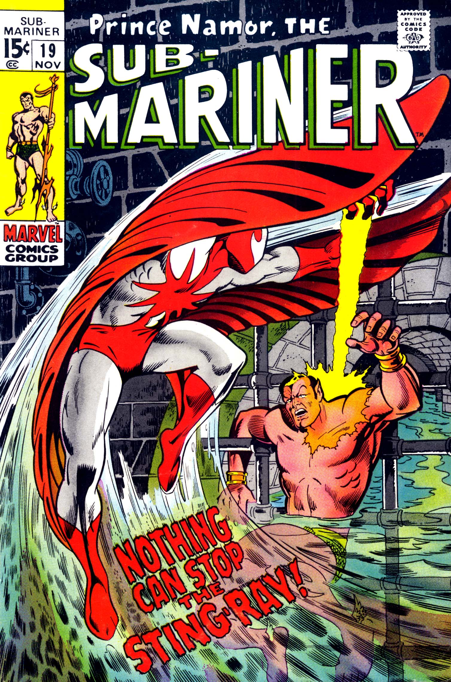 Read online The Sub-Mariner comic -  Issue #19 - 1