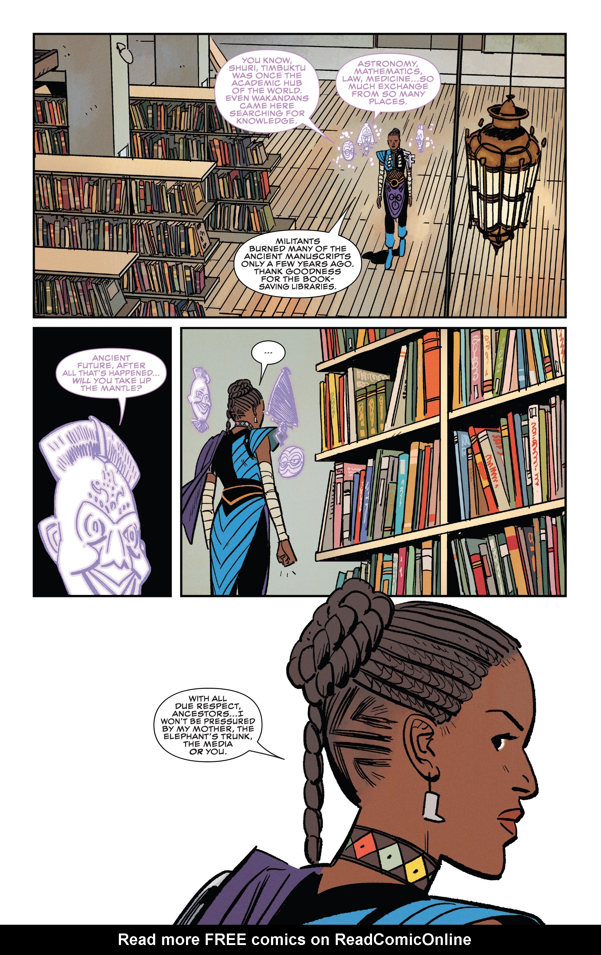 Read online Shuri comic -  Issue #5 - 19