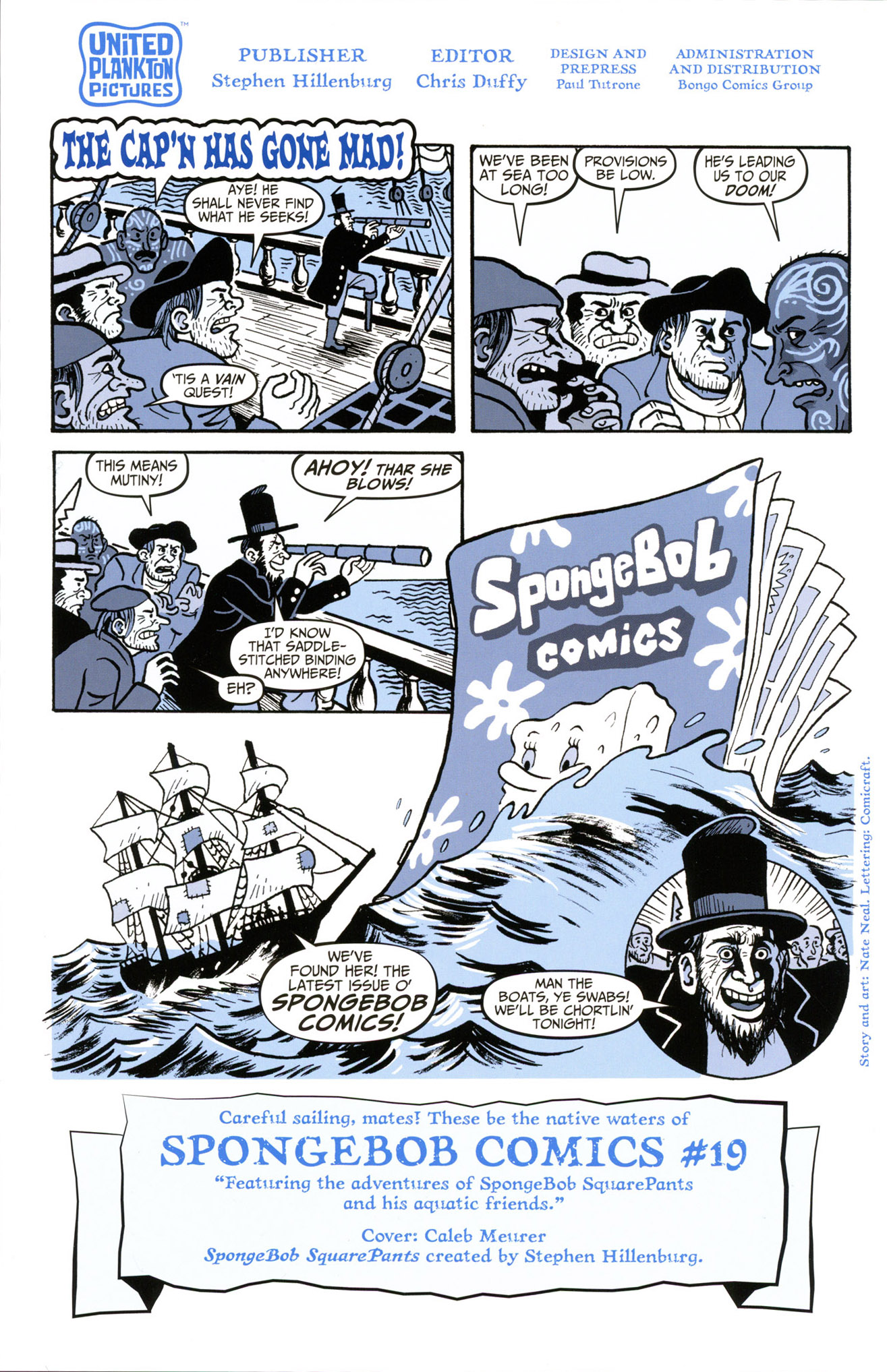 Read online SpongeBob Comics comic -  Issue #19 - 2