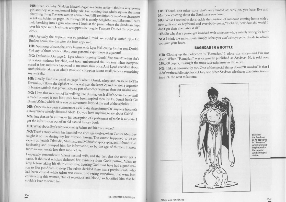 Read online The Sandman Companion comic -  Issue # TPB - 92