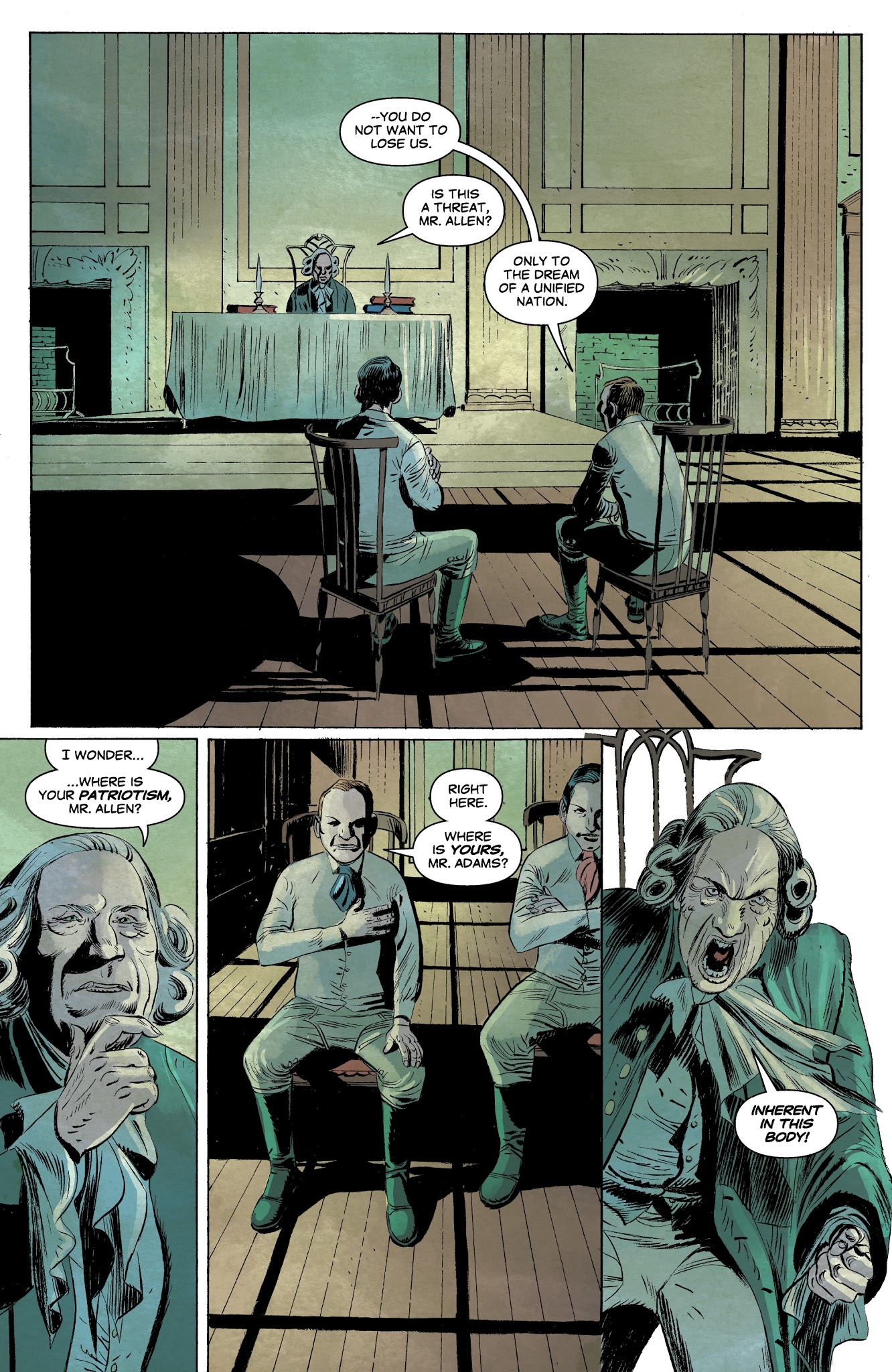Read online Rebels: These Free and Independent States comic -  Issue #8 - 21