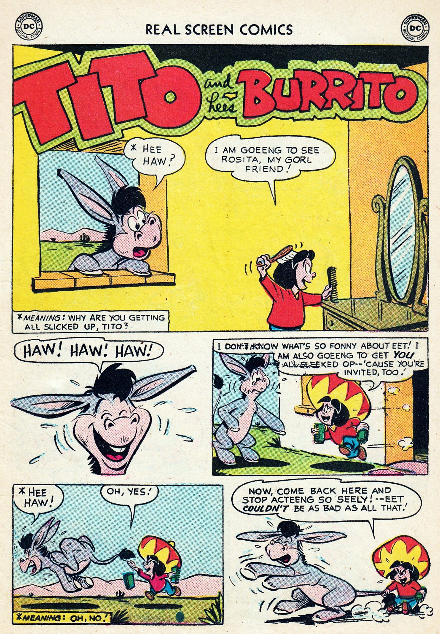 Read online Real Screen Comics comic -  Issue #99 - 11