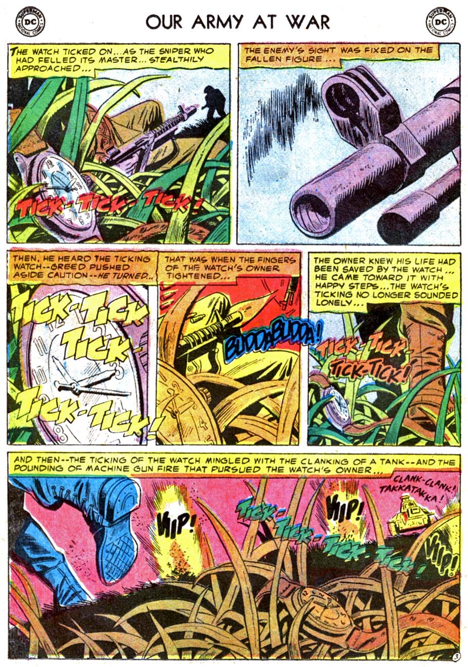 Read online Our Army at War (1952) comic -  Issue #52 - 22