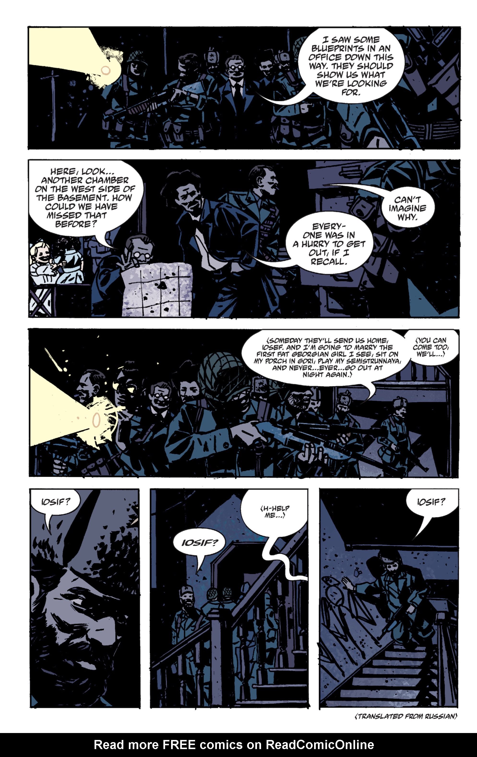 Read online B.P.R.D.: Hollow Earth and Other Stories comic -  Issue # TPB 9 - 62