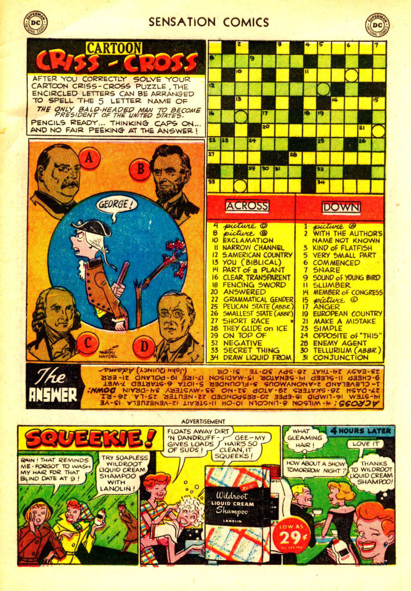 Read online Sensation (Mystery) Comics comic -  Issue #106 - 33