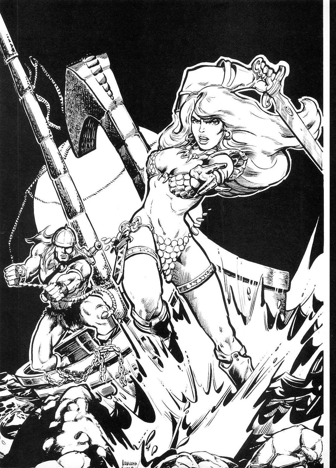 The Savage Sword Of Conan issue 23 - Page 2