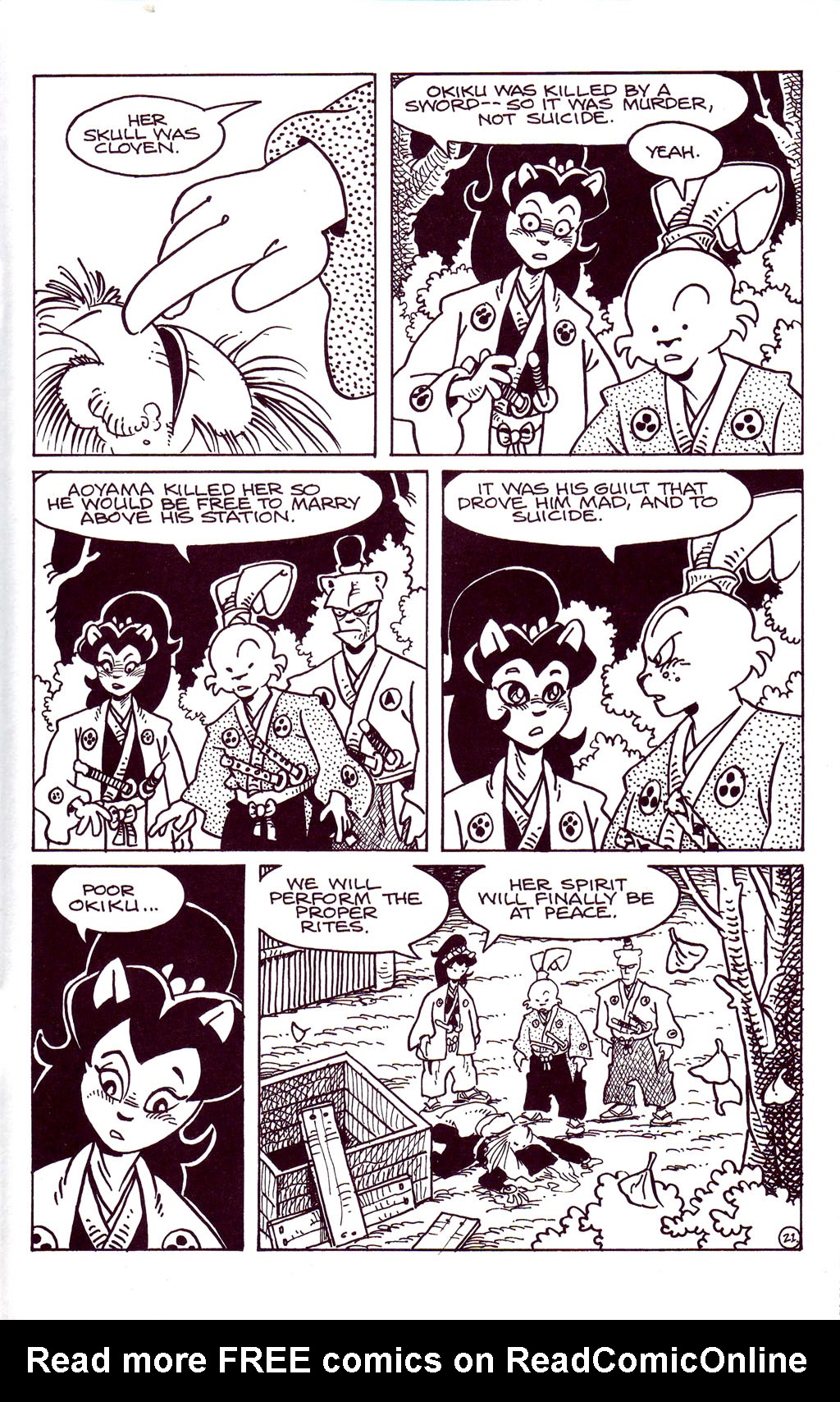 Read online Usagi Yojimbo (1996) comic -  Issue #91 - 23