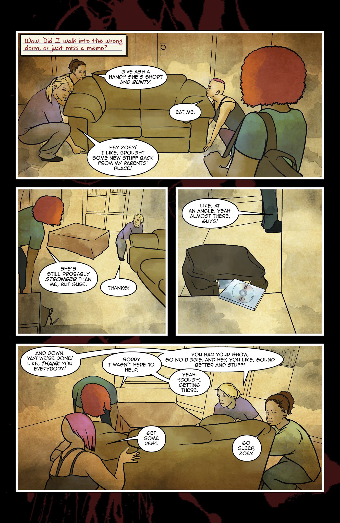 Read online A Voice In The Dark: Get Your Gun comic -  Issue #1 - 6