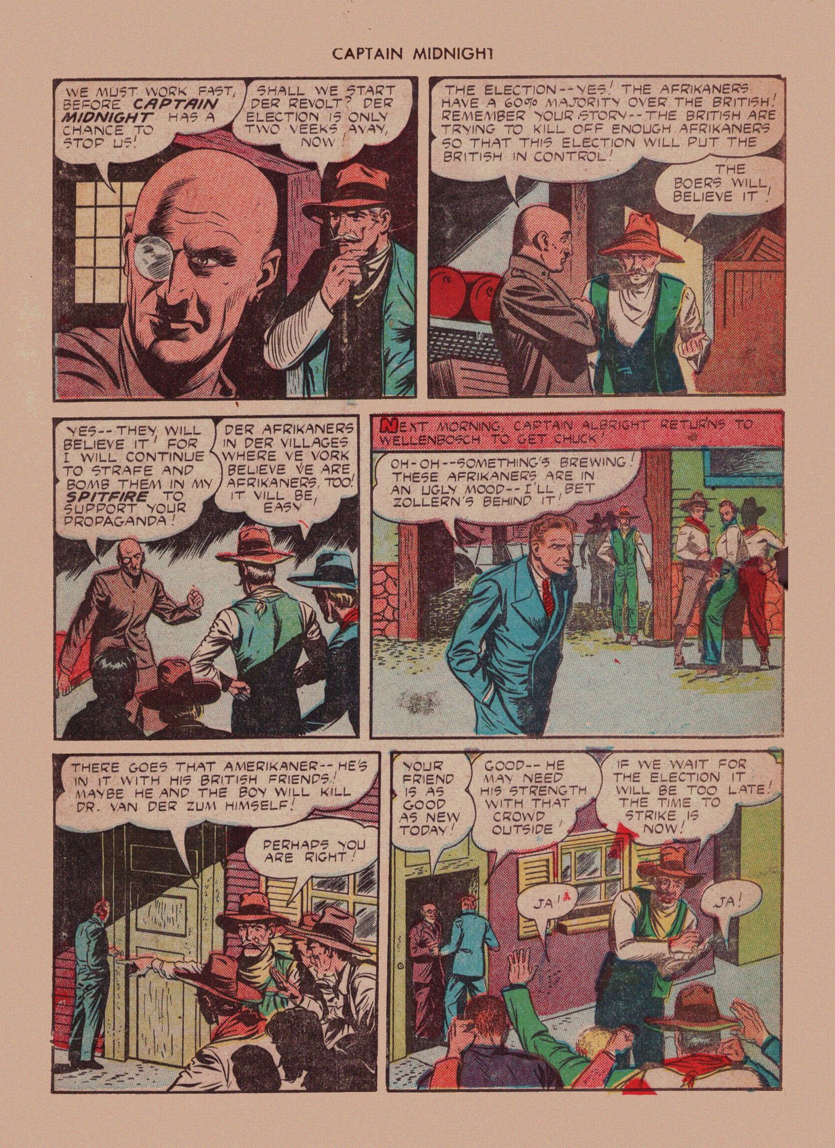 Read online Captain Midnight (1942) comic -  Issue #15 - 10
