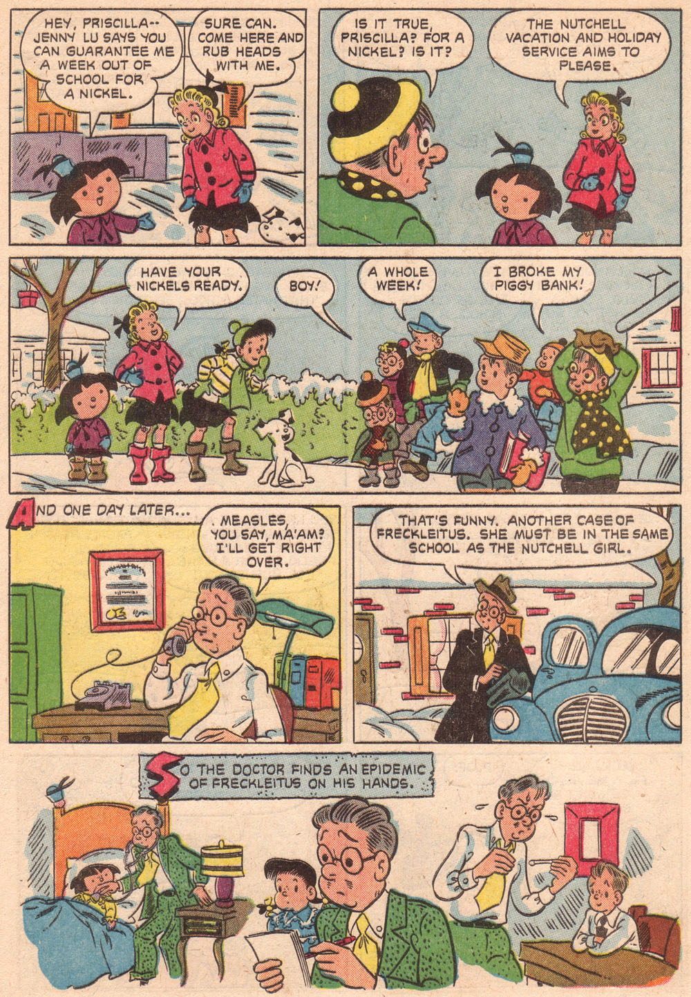 Read online Four Color Comics comic -  Issue #704 - 8