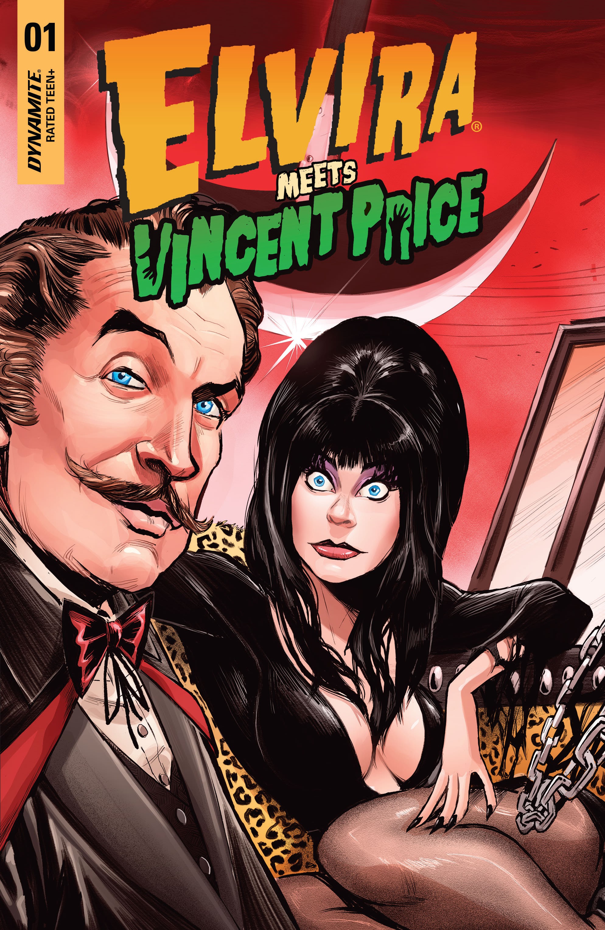 Read online Elvira Meets Vincent Price comic -  Issue #1 - 2