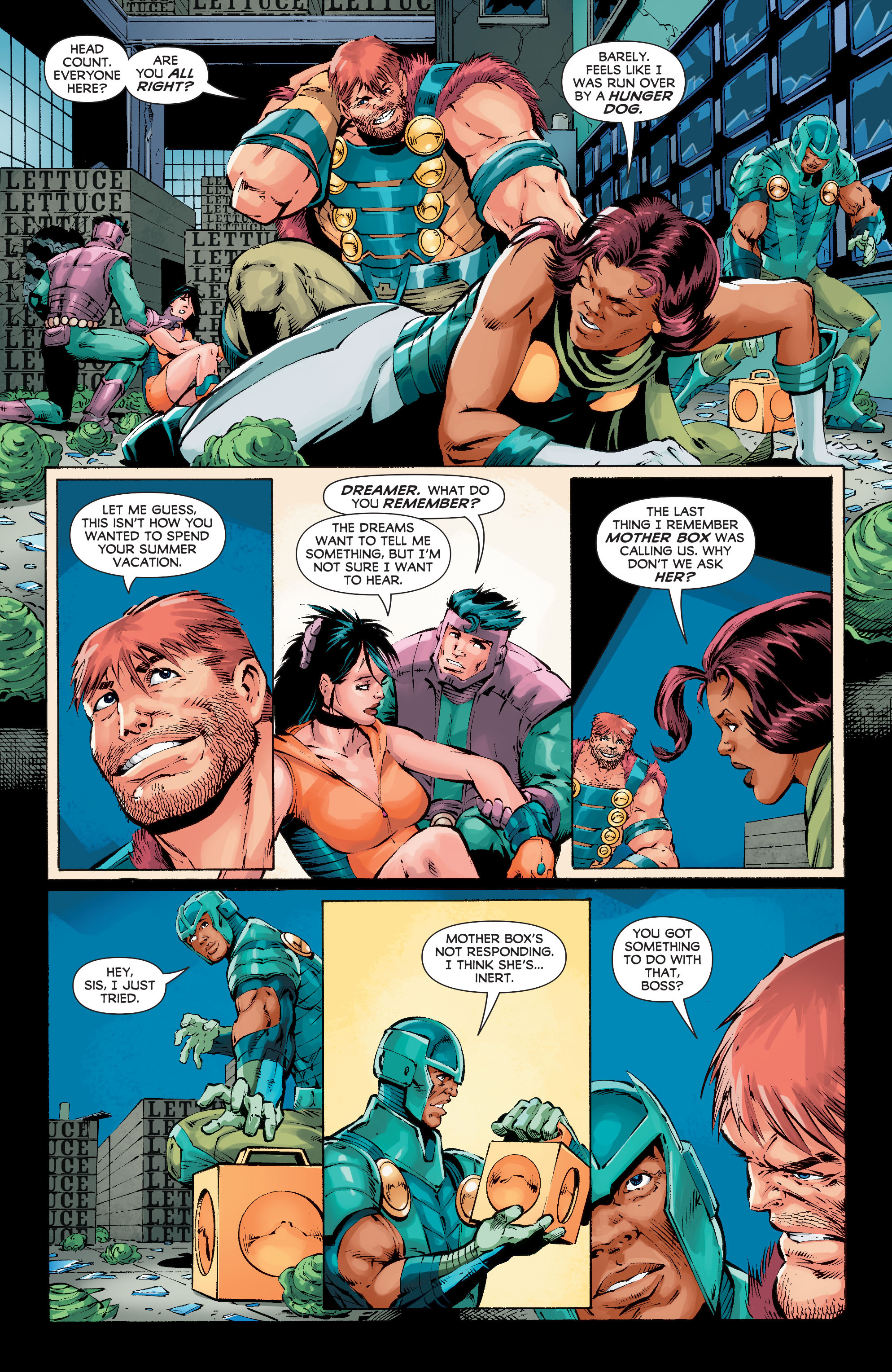 Read online Infinity Man and the Forever People comic -  Issue #3 - 3