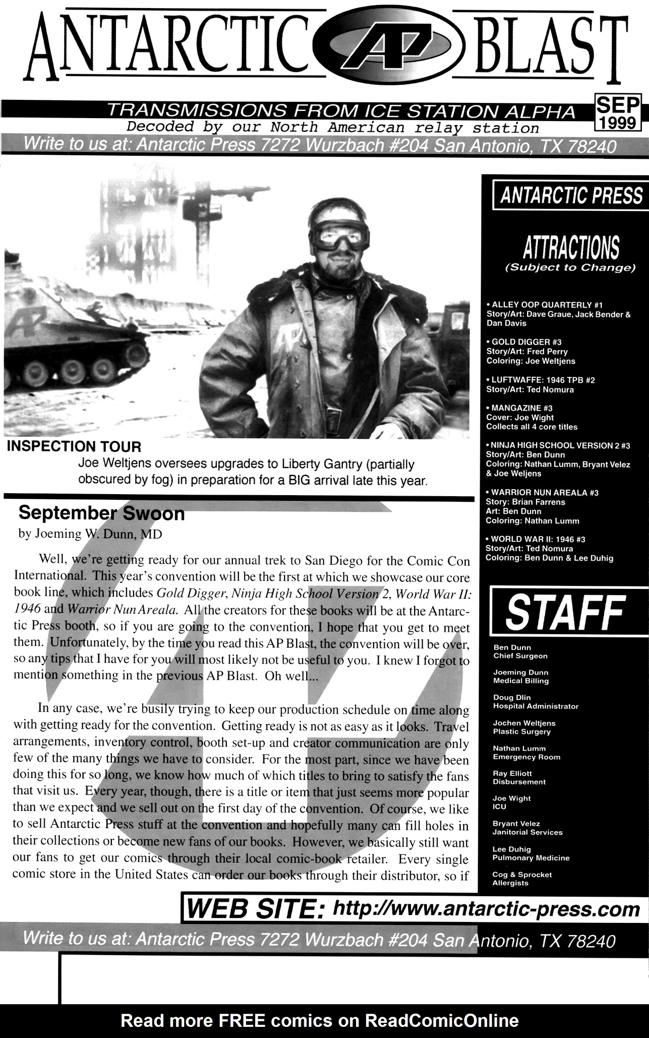 Read online Warrior Nun Areala (1999) comic -  Issue #3 - 11