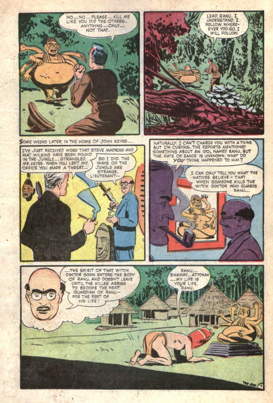 Read online Chamber of Chills (1951) comic -  Issue #9 - 11