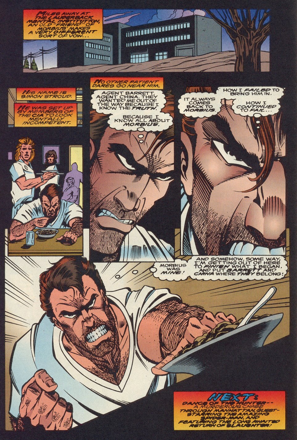 Read online Morbius: The Living Vampire (1992) comic -  Issue #20 - 24