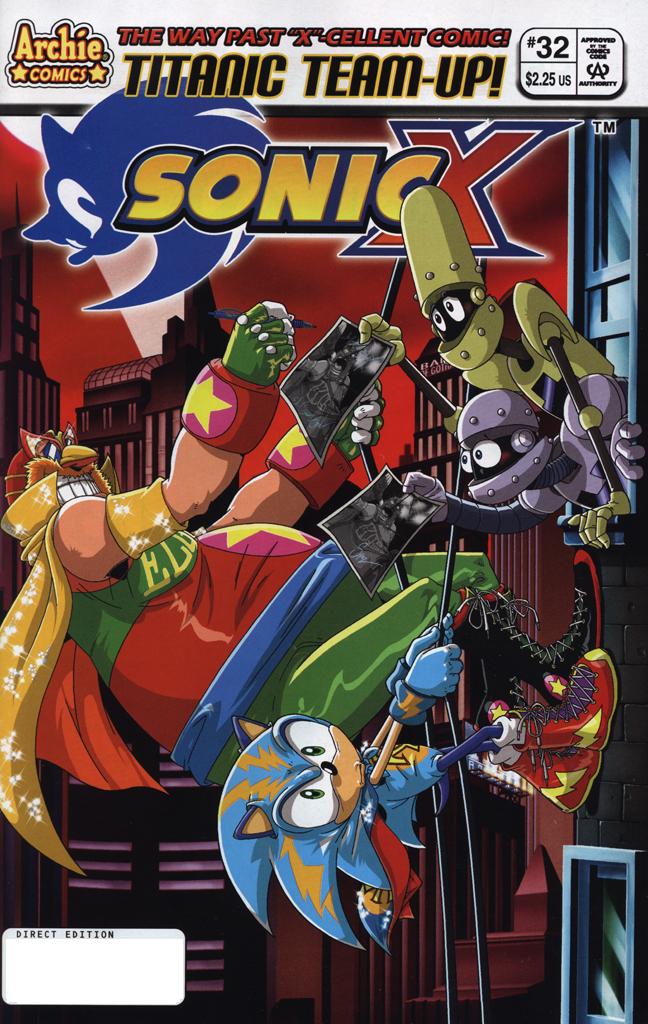 Read online Sonic X comic -  Issue #32 - 1