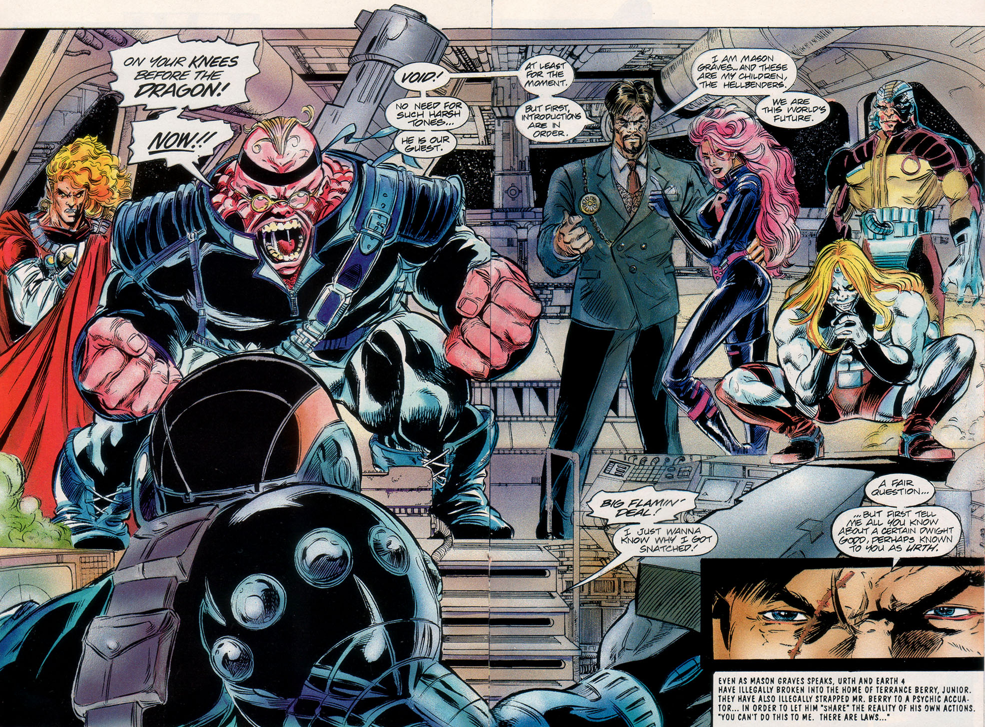 Read online Earth 4 comic -  Issue #2 - 17