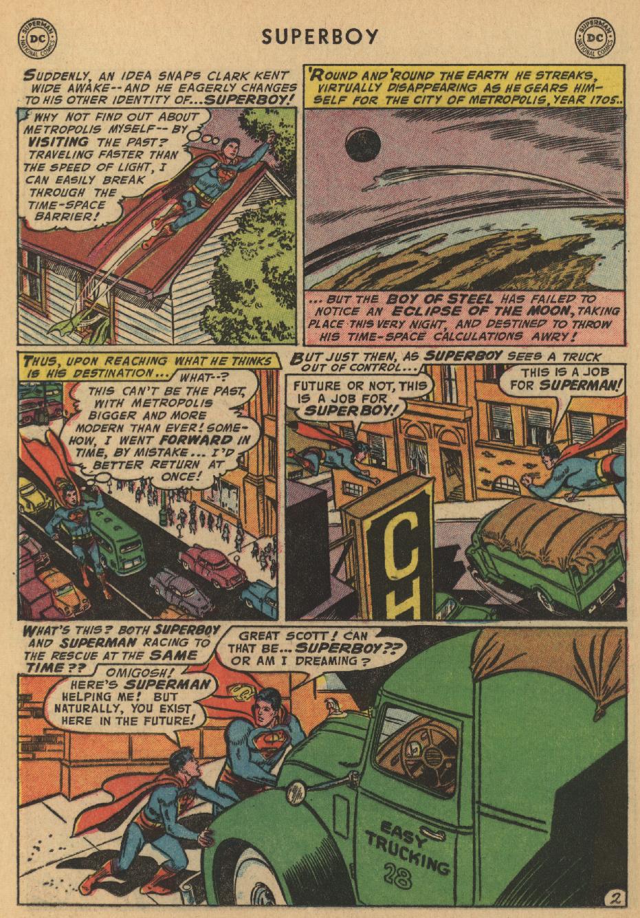 Read online Superboy (1949) comic -  Issue #47 - 23
