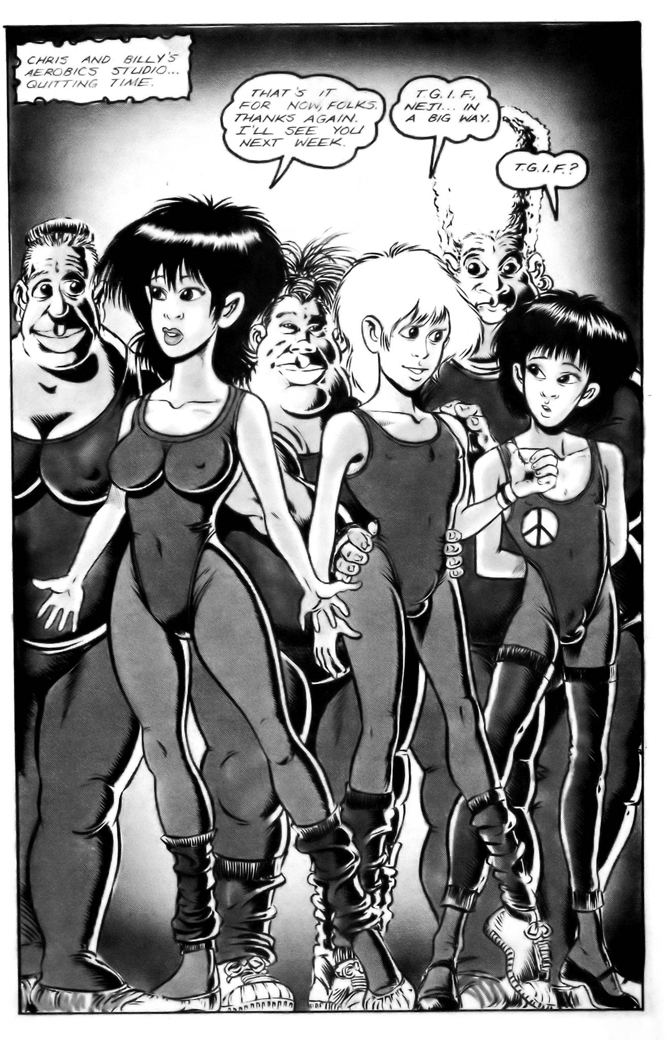 Read online Leather & Lace (1989) comic -  Issue #9 - 3