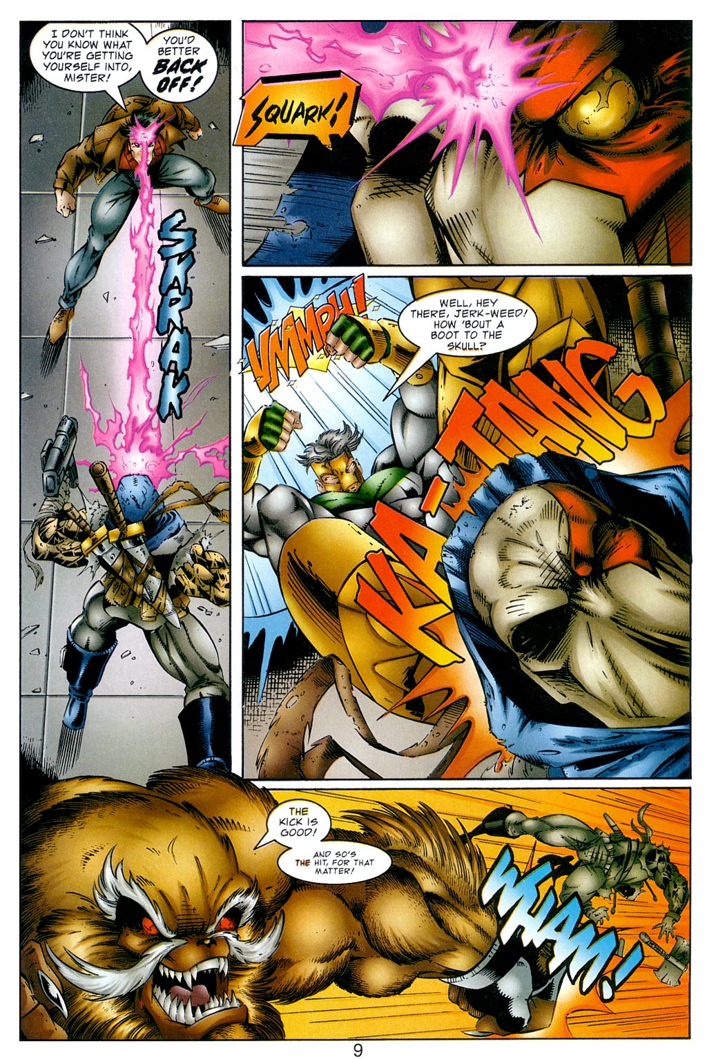 Read online NewMen comic -  Issue #10 - 12
