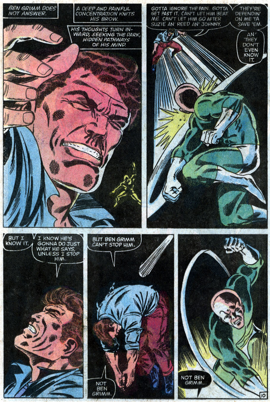Read online The Thing comic -  Issue #6 - 11