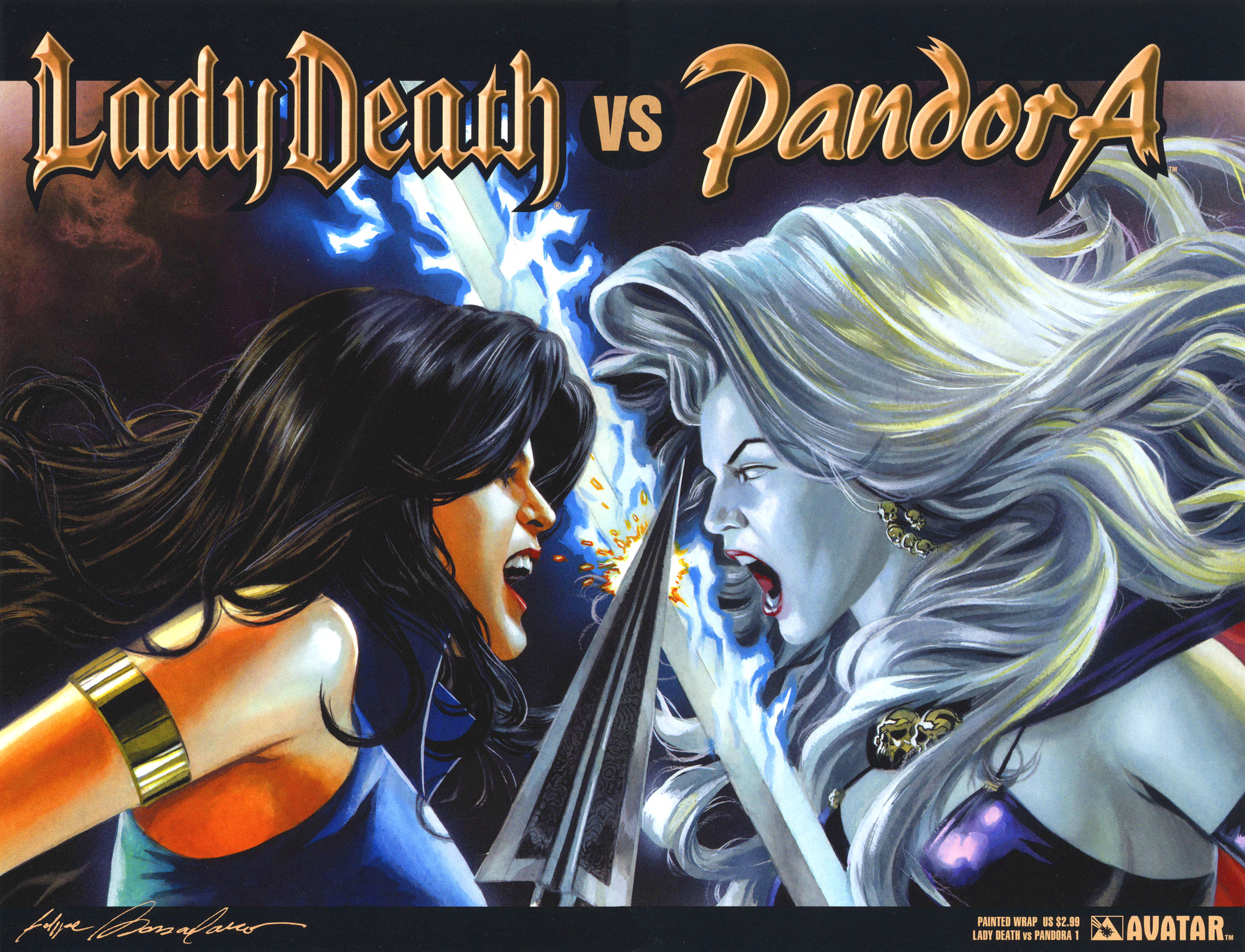 Read online Lady Death vs. Pandora comic -  Issue # Full - 17