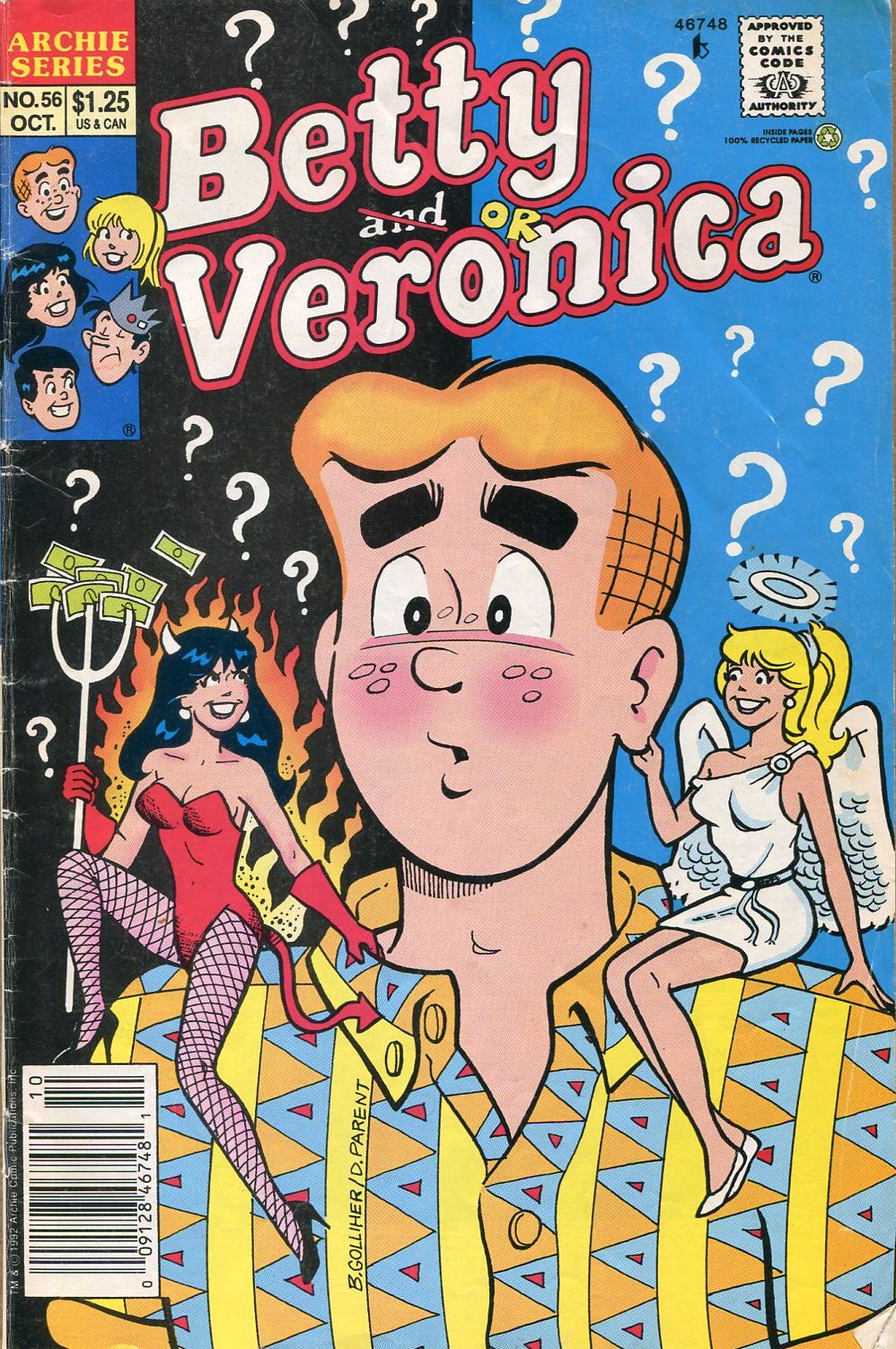 Read online Betty and Veronica (1987) comic -  Issue #56 - 1