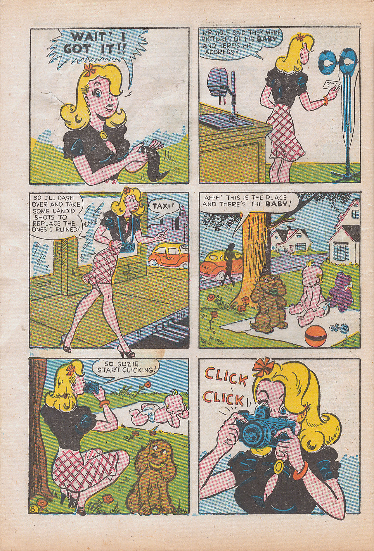 Read online Suzie Comics comic -  Issue #52 - 47