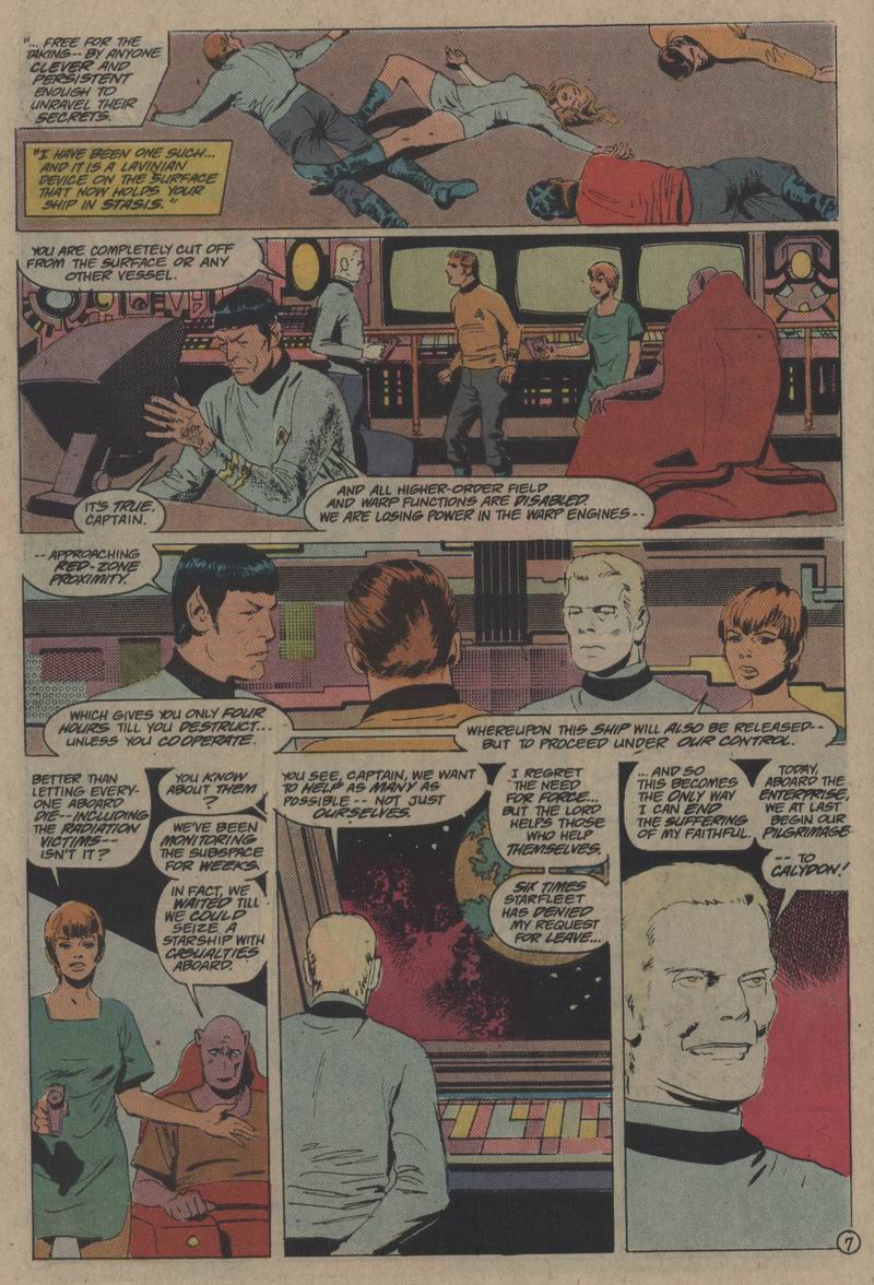 Read online Star Trek (1984) comic -  Issue #56 - 8