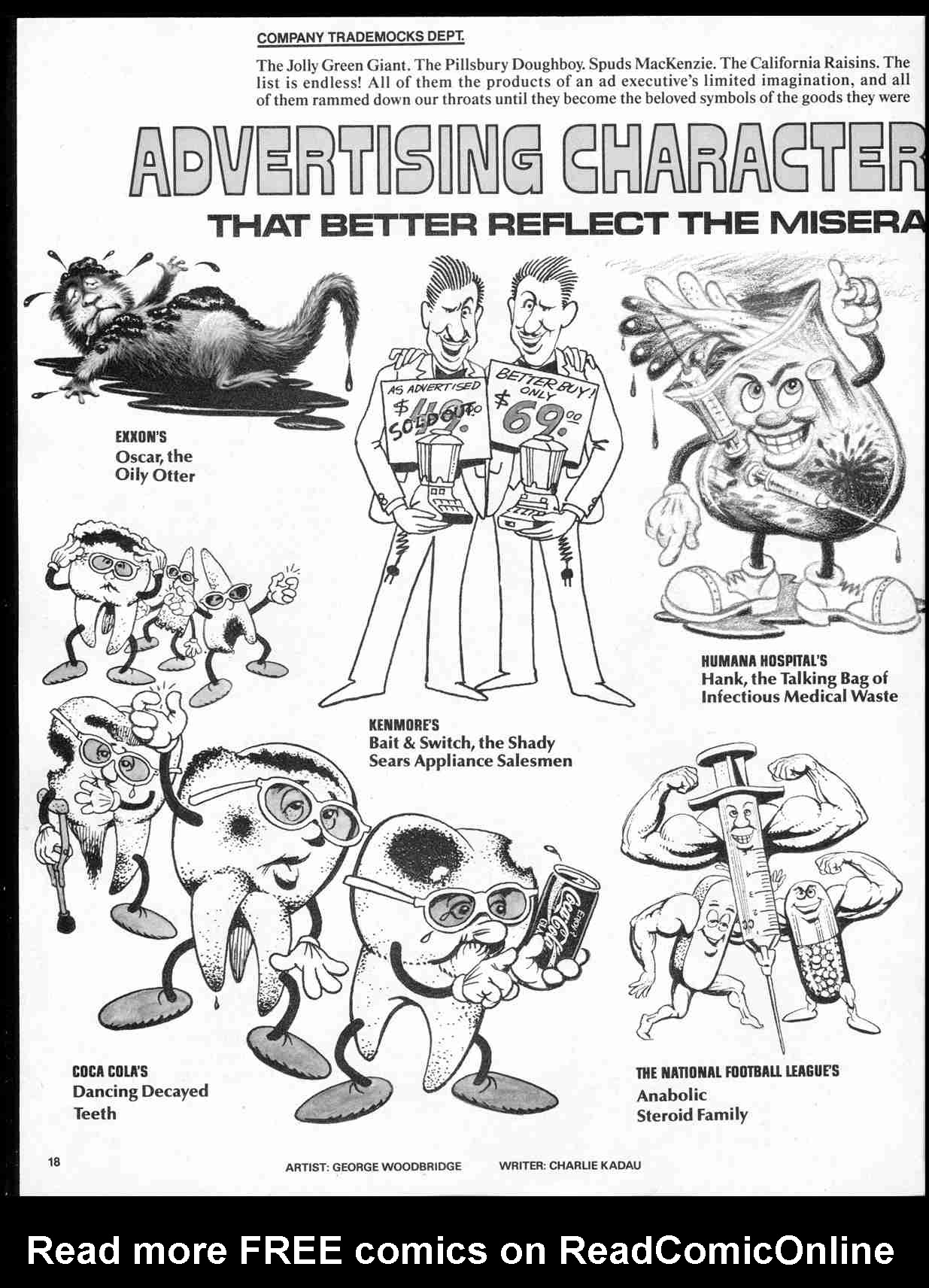 Read online MAD comic -  Issue #302 - 21