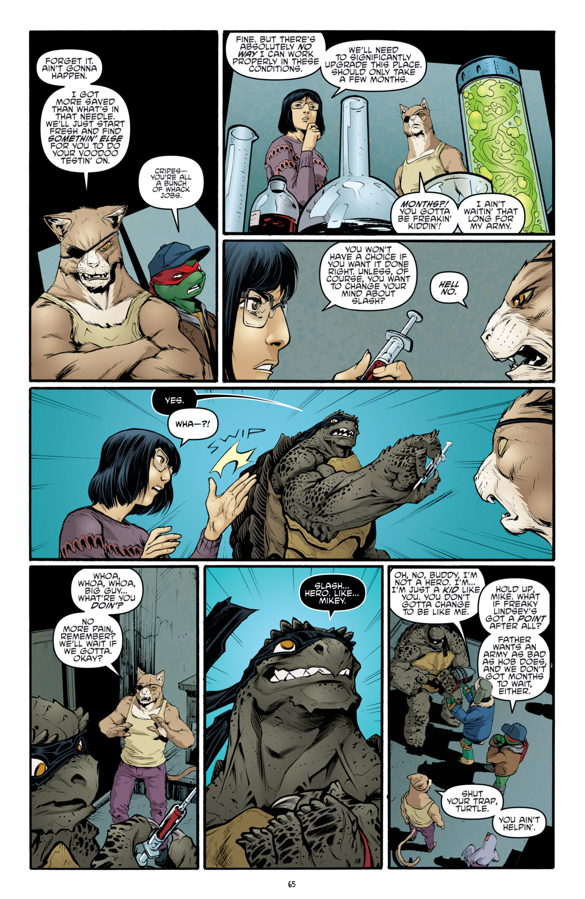 Read online Teenage Mutant Ninja Turtles: The IDW Collection comic -  Issue # TPB 4 (Part 3) - 72