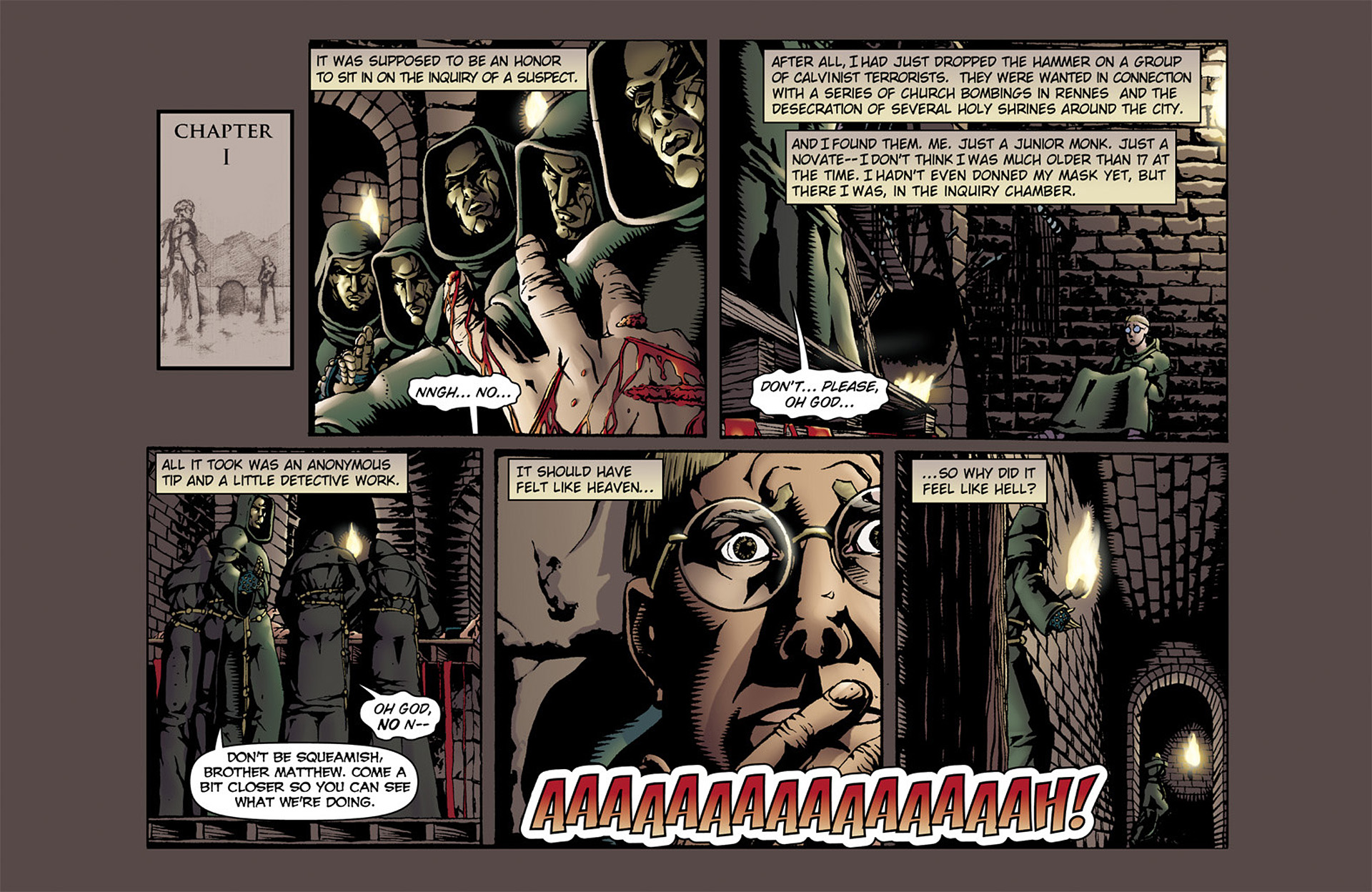 Read online Rex Mundi (2006) comic -  Issue # TPB 1 - 172