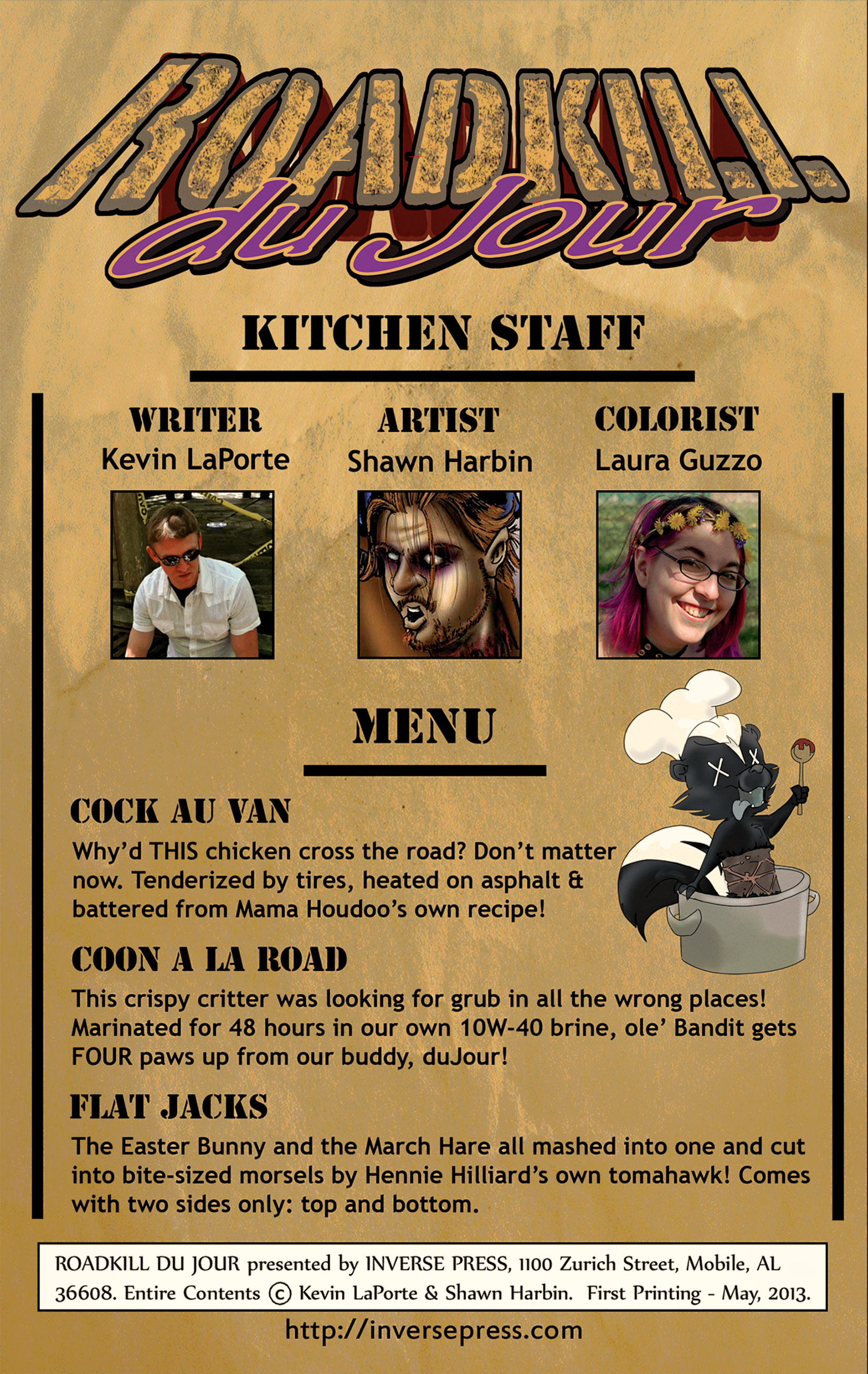 Read online Roadkill du Jour comic -  Issue #1 - 3