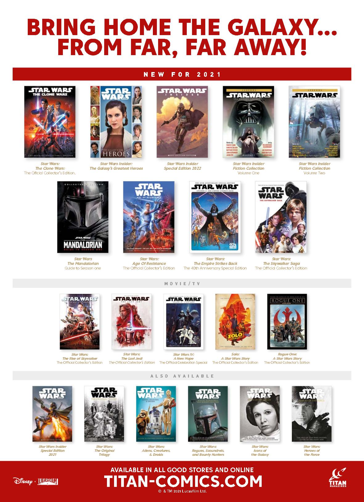 Read online Star Wars Insider Special Edition: Souvenir Edition 2022 comic -  Issue # TPB - 147