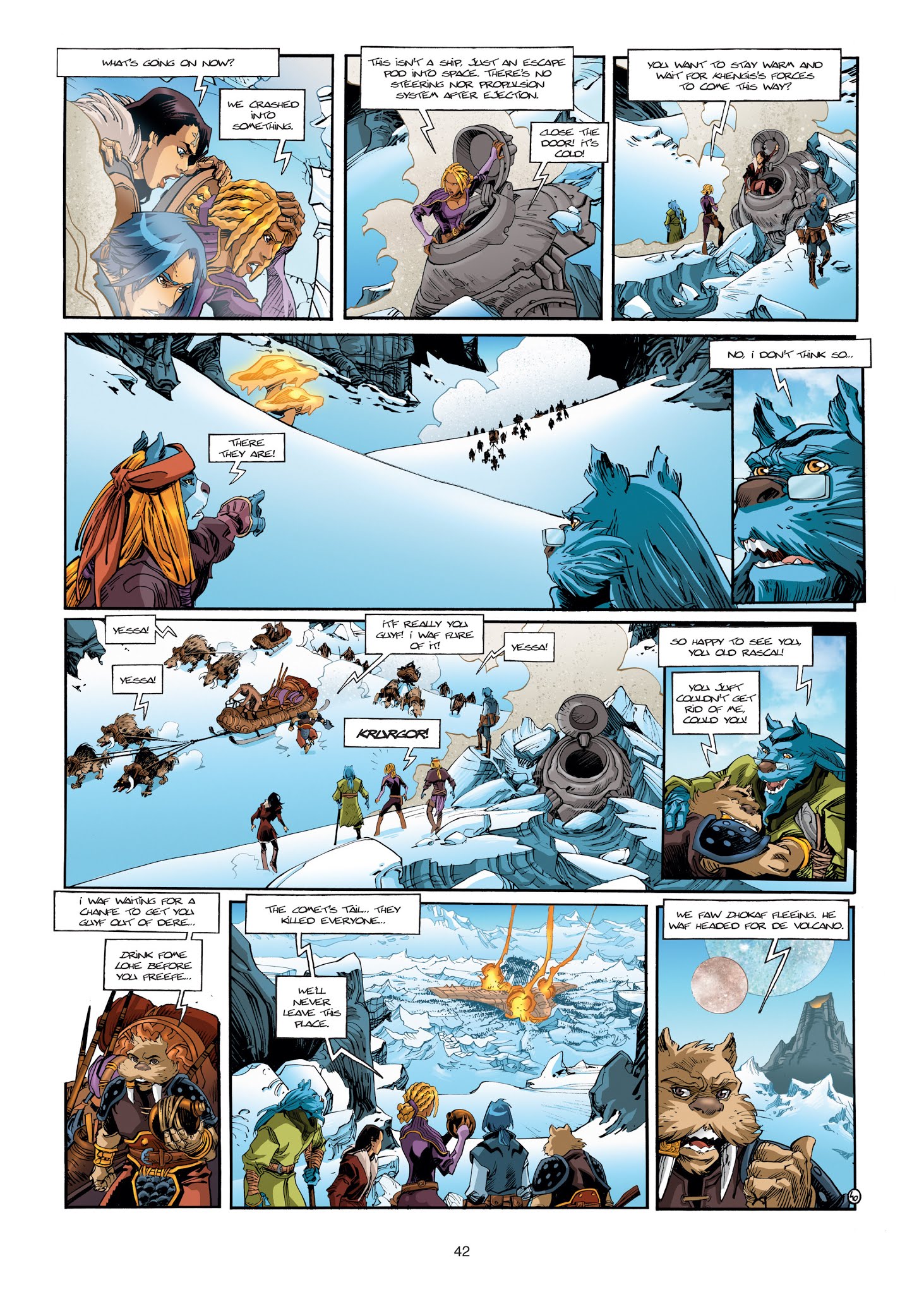 Read online Ythaq comic -  Issue #5 - 42