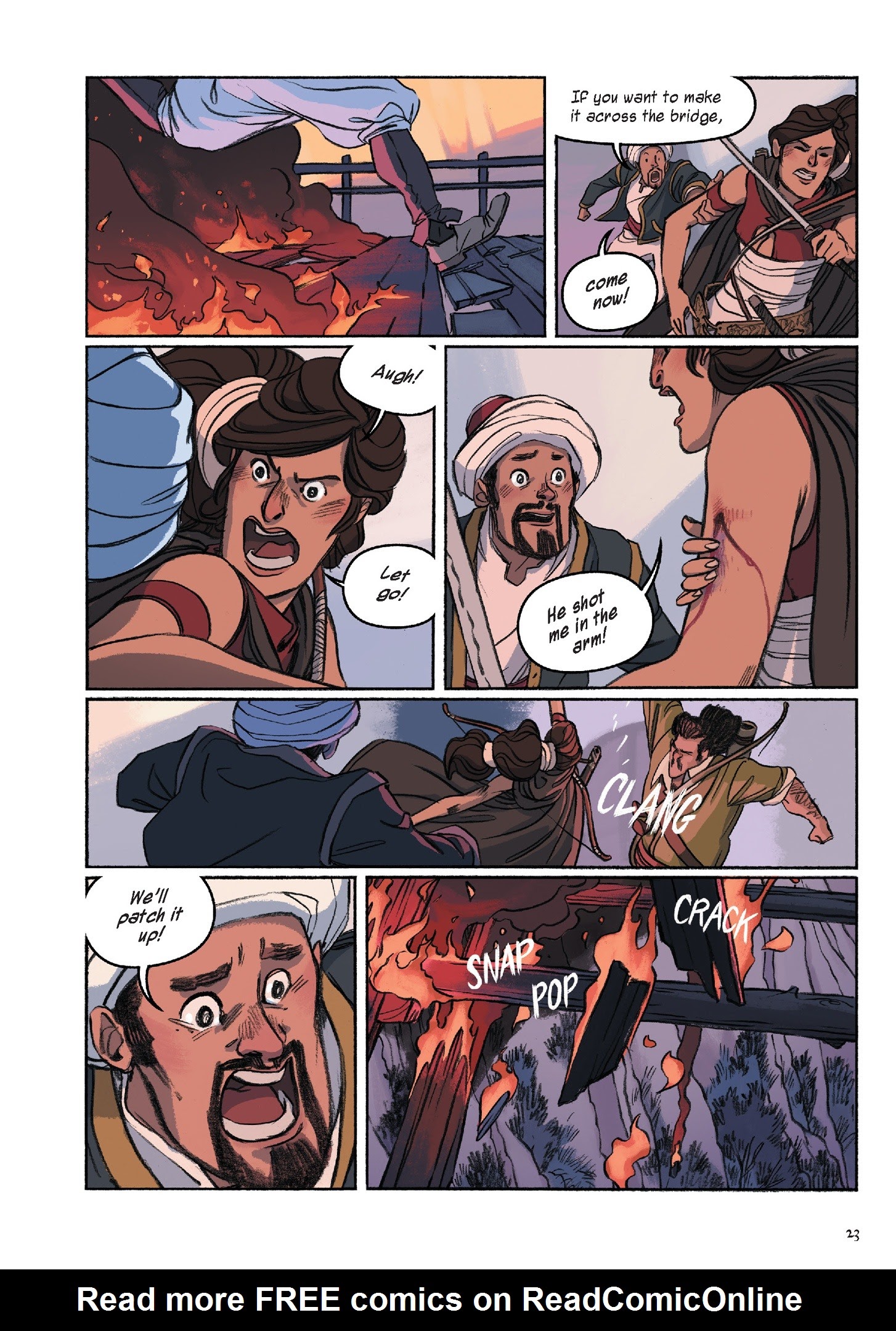 Read online Delilah Dirk and the King's Shilling comic -  Issue # TPB (Part 1) - 28