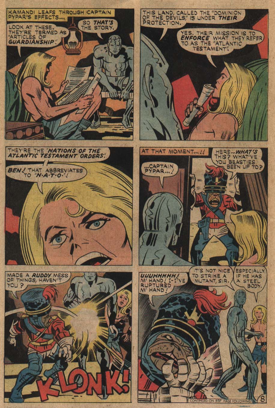 Read online Kamandi, The Last Boy On Earth comic -  Issue #28 - 10