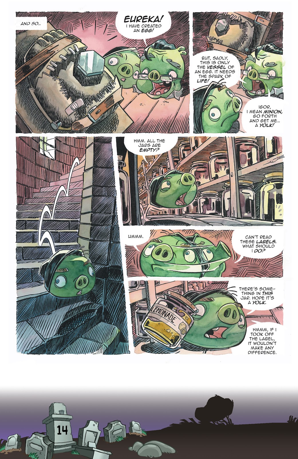 Angry Birds Comics (2016) issue 10 - Page 16