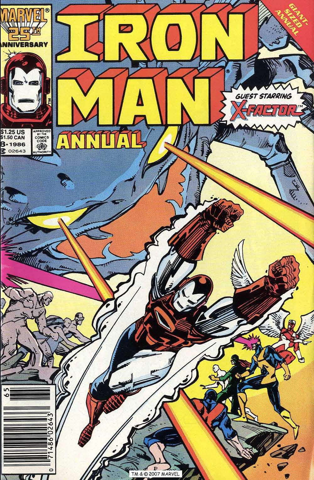 Read online Iron Man Annual comic -  Issue #8 - 1