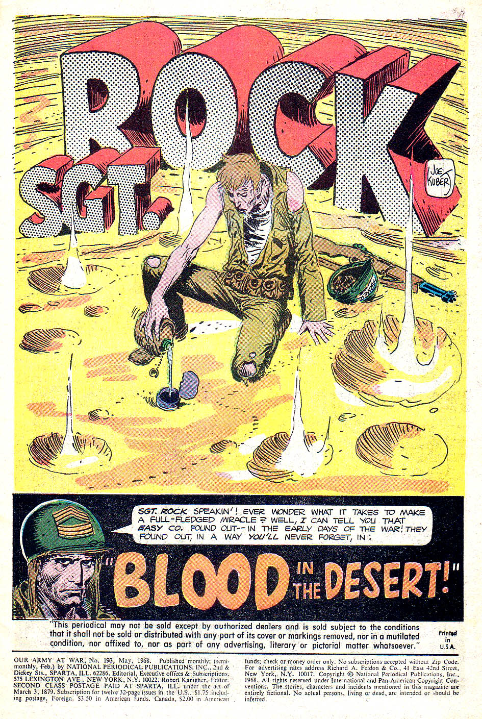 Read online Our Army at War (1952) comic -  Issue #193 - 3