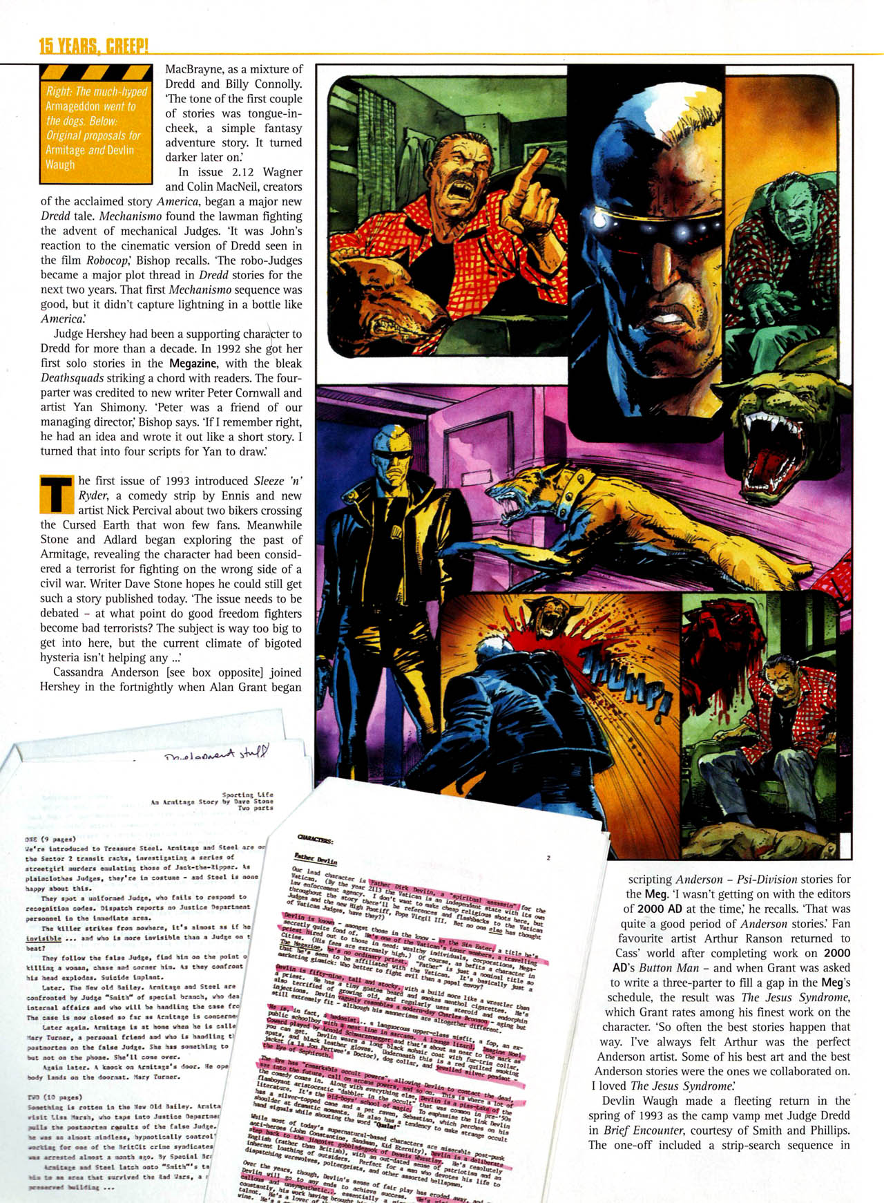 Read online Judge Dredd Megazine (Vol. 5) comic -  Issue #237 - 72
