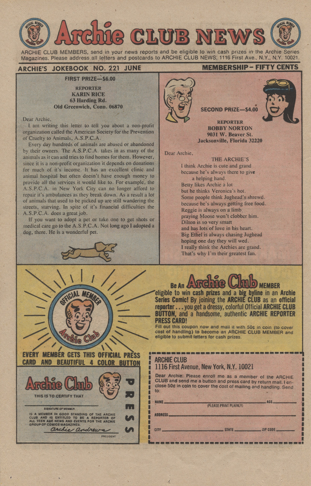 Read online Archie's Joke Book Magazine comic -  Issue #221 - 26