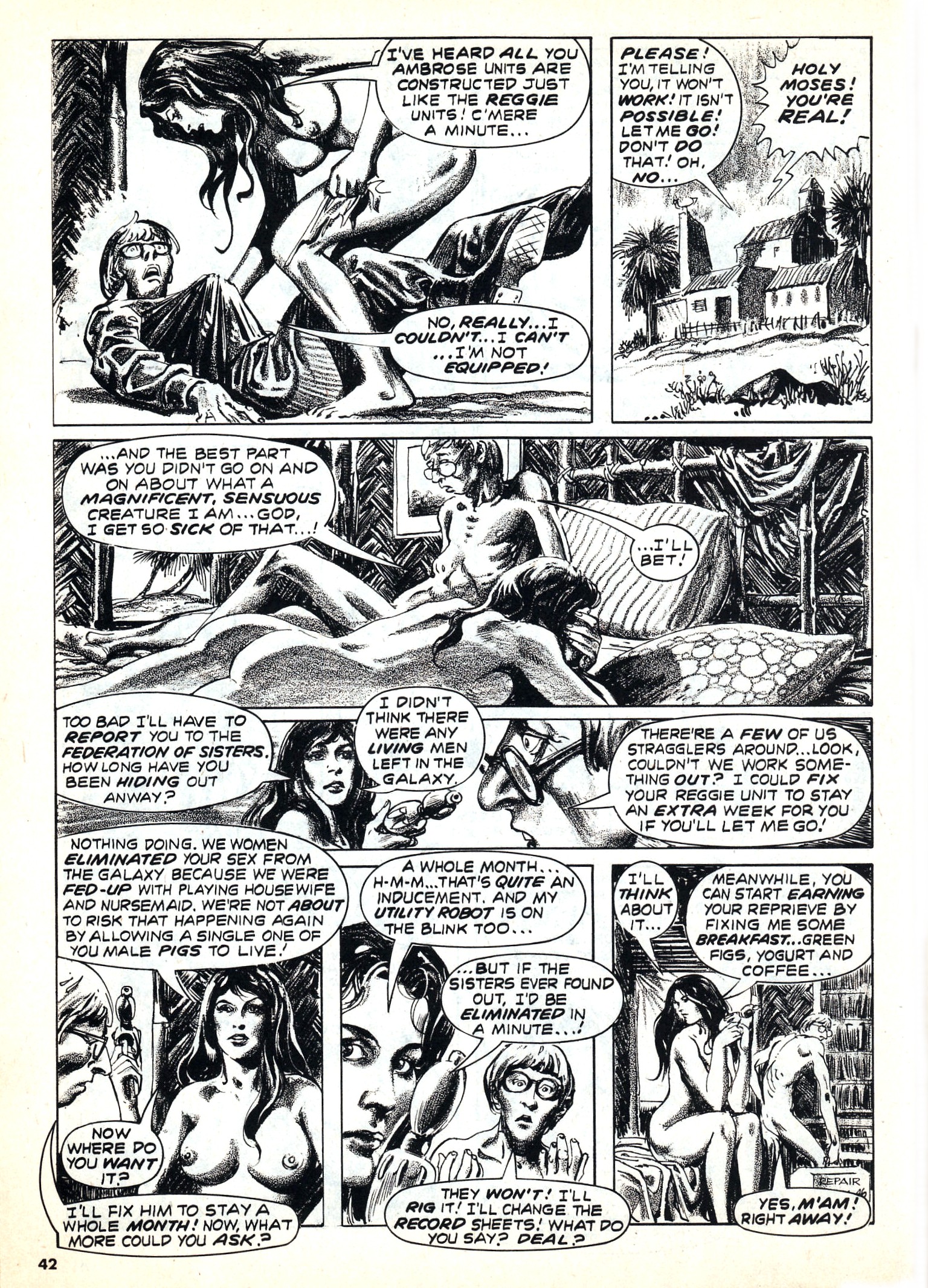 Read online Vampirella (1969) comic -  Issue #78 - 42