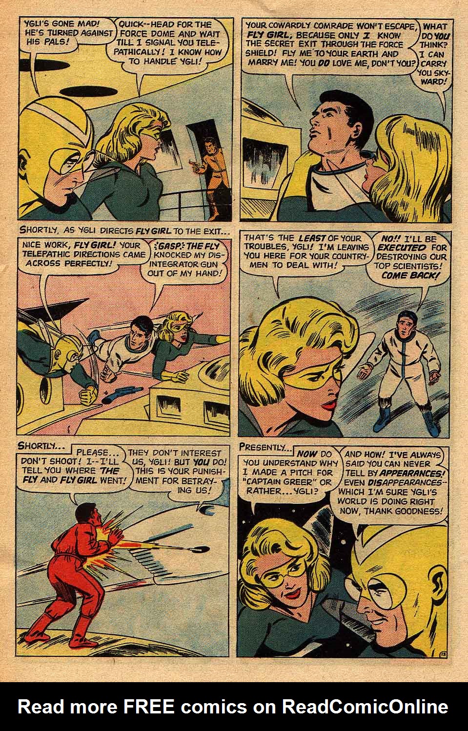 Read online Adventures of the Fly comic -  Issue #27 - 24