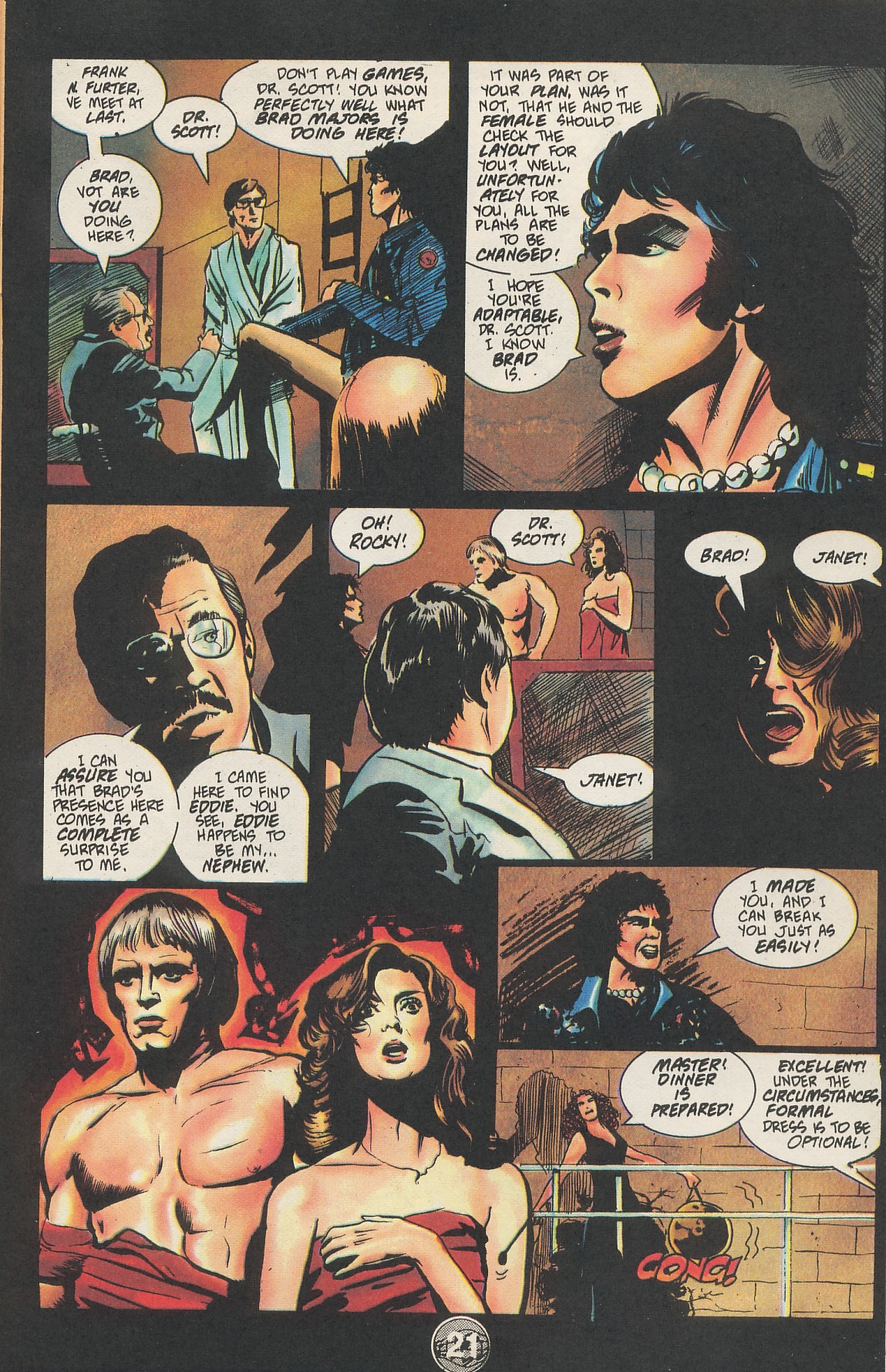 Read online The Rocky Horror Picture Show: The Comic Book comic -  Issue #2 - 23