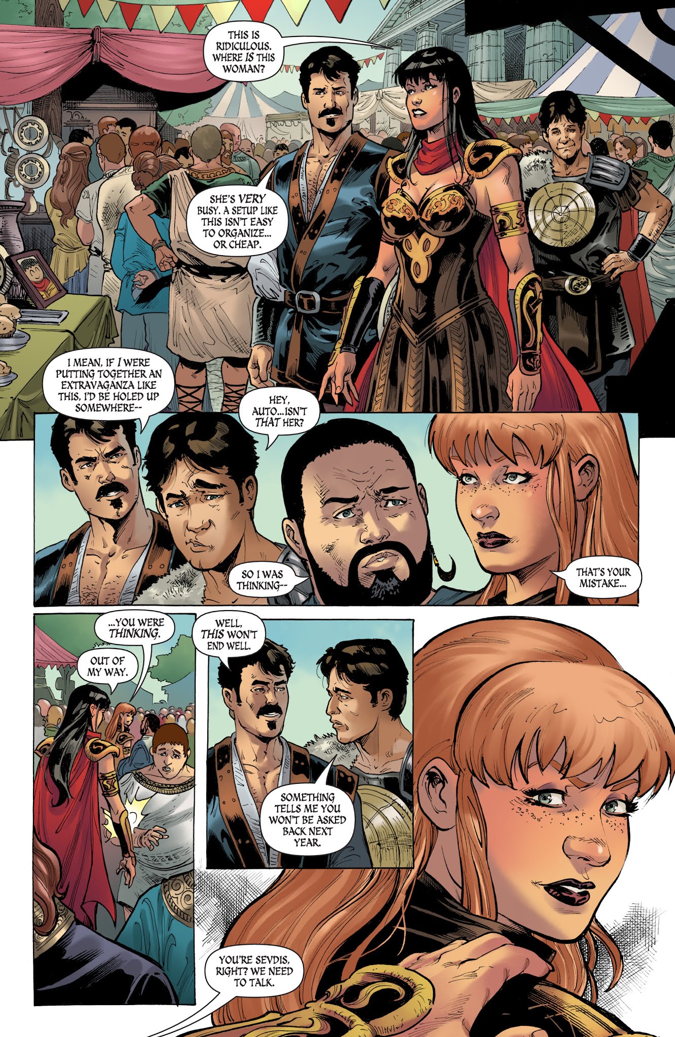 Read online Xena: Warrior Princess (2018) comic -  Issue #10 - 9
