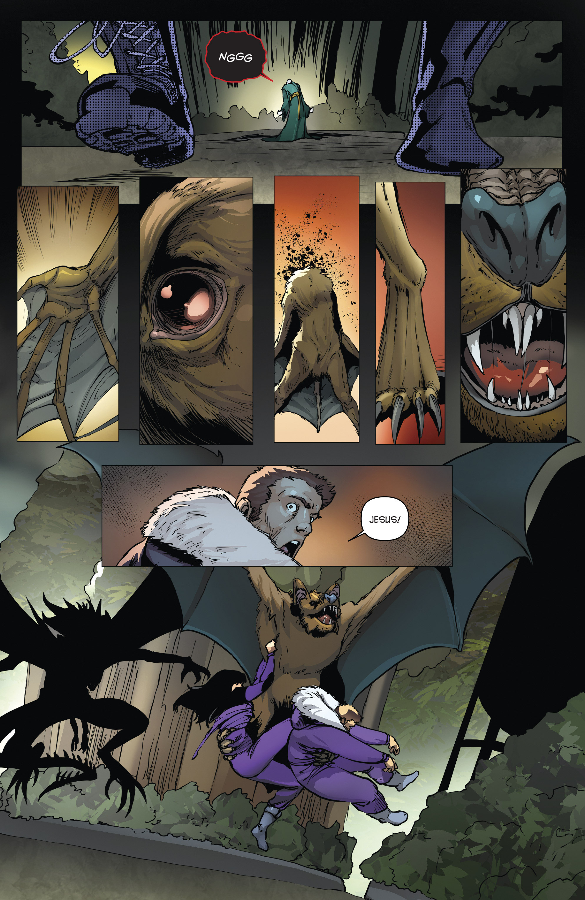 Read online Aliens/Vampirella comic -  Issue #5 - 4