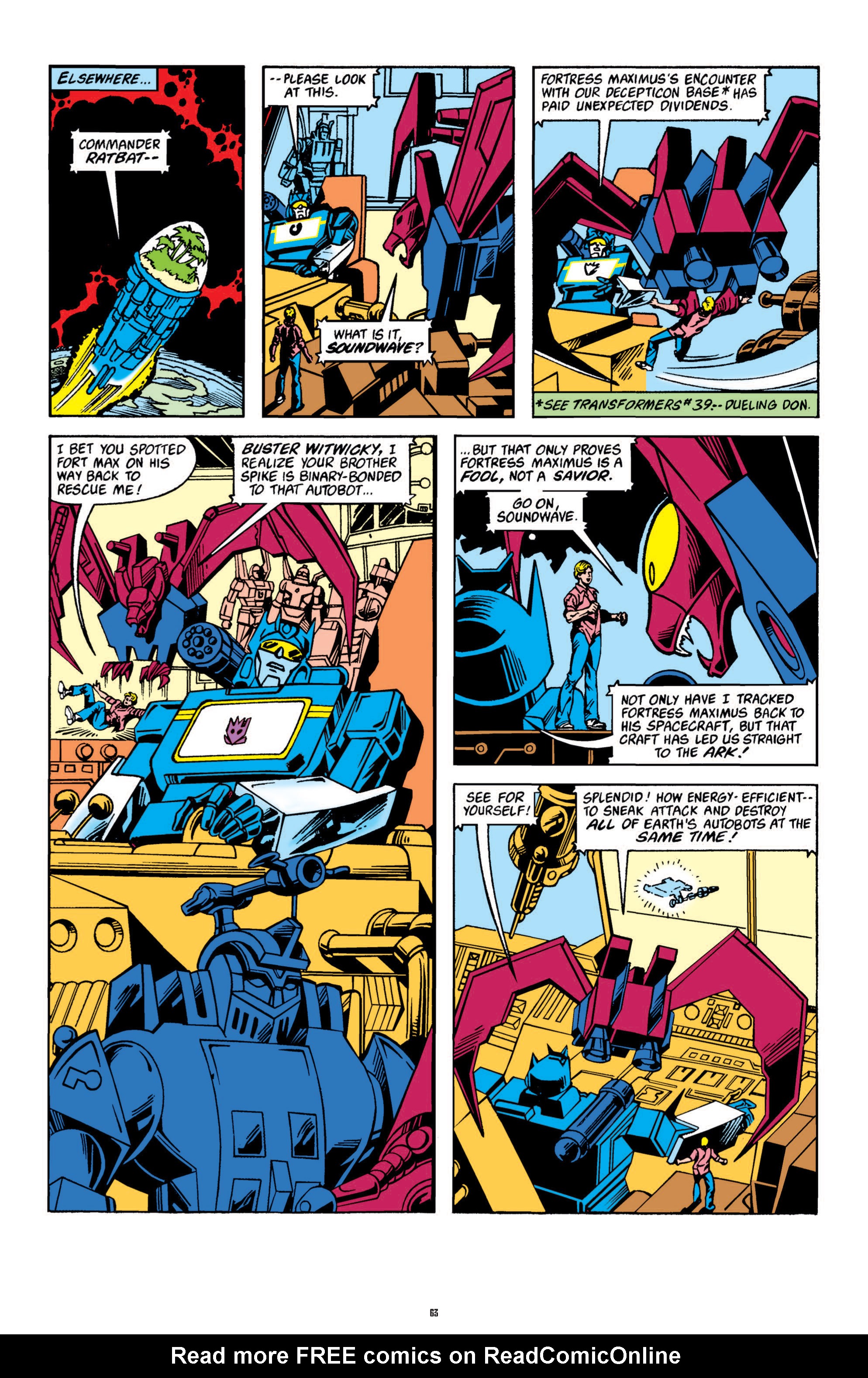 Read online The Transformers Classics comic -  Issue # TPB 4 - 64
